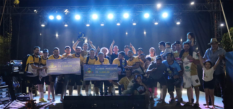 Itanhangá: Veja os Campeões do Campeonato de Futebol Society. Fotos