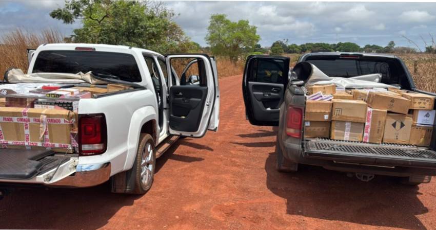 PRF apreende 1,5 mil itens importados, anabolizantes e medicamentos em rodovia