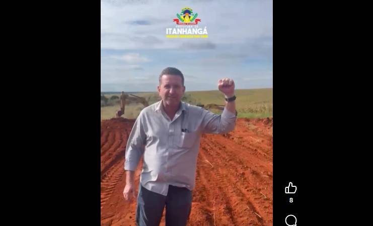 Itanhangá: Após período das chuvas, Prefeitura está arrumando estradas do interior. Vídeo