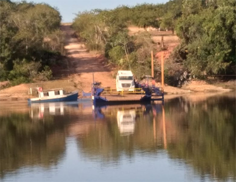 Itanhangá: Balsa do Rio Arinos na MT 242 já está em operação