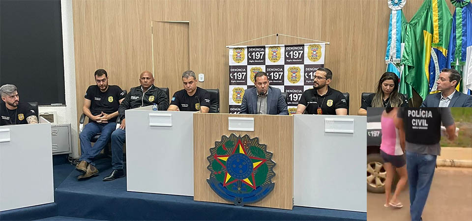 Operação policial resultou em 54 prisões, uma em Itanhangá