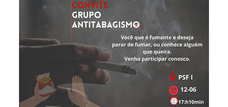 Itanhangá: Grupo antitabagismo – Nova chance para uma vida mais saudável