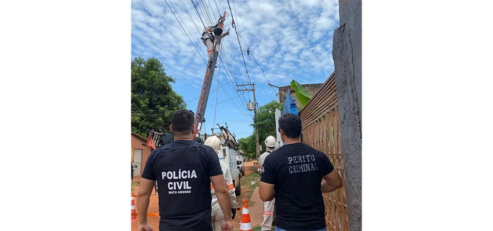 Operação conjunta conduz cinco pessoas em flagrante por furto de energia