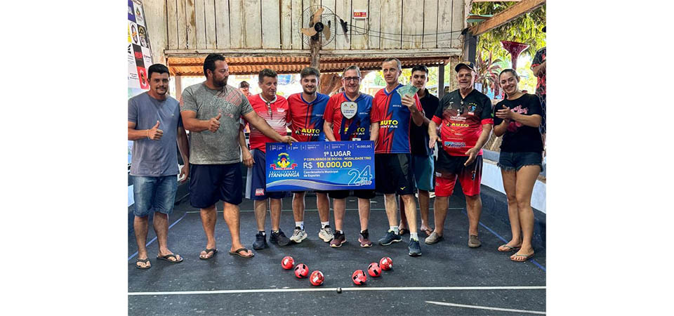 Itanhangá: Município sediou o maior torneio de bocha do Vale Do Arinos. Fotos