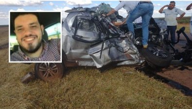 Veterinário morre preso às ferragens após acidente