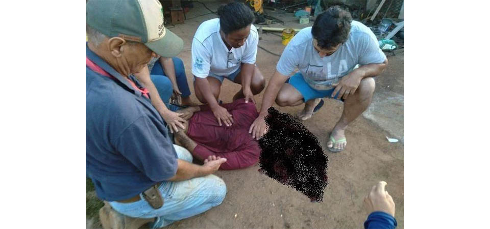 Pneu explode e mata borracheiro na hora