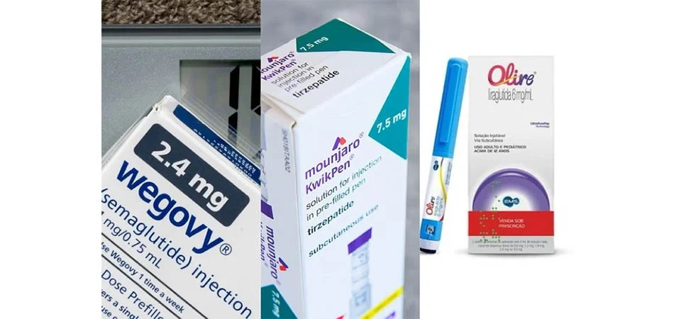 Canetas emagrecedoras: veja diferenças entre Wegovy, Mounjaro e Olire