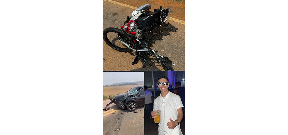 Itanhangá: Ex morador morre em acidente entre moto e Corsa