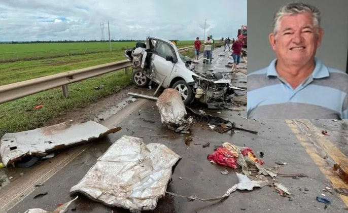 Marido de professora sorrisense morre em acidente na BR-163