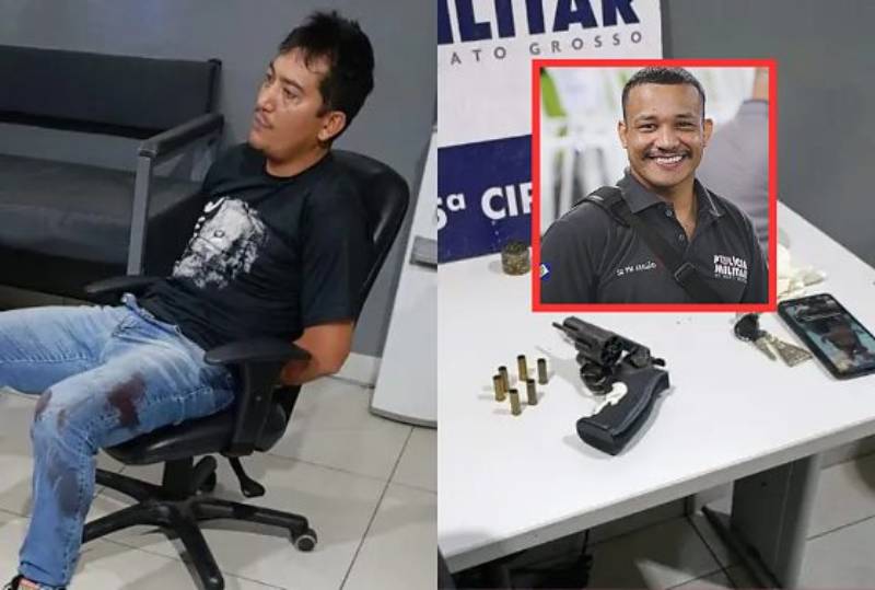 Polícia investiga se PM morto a tiros mantinha relacionamento com esposa do atirador
