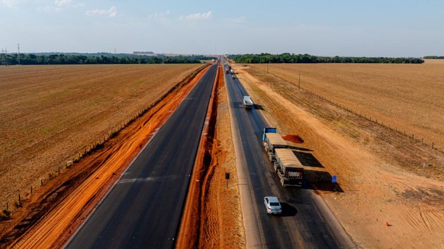 Duplicação da BR-163 avança em Sorriso e região e já apresenta reflexos na segurança viária