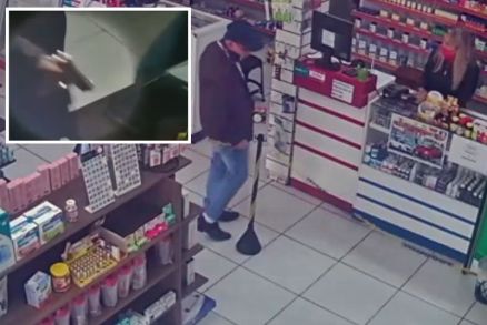 Câmera mostra jornalista sacando arma antes de atirar na ex