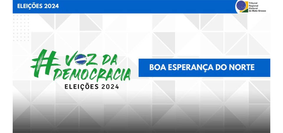 TRE-MT regulamenta primeira eleição no município de Boa Esperança do Norte