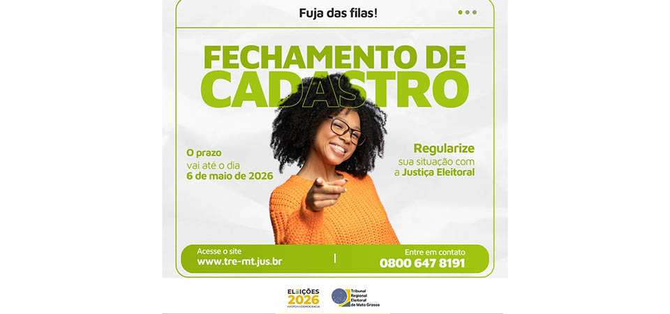 Itanhangá: Eleitores tem até o dia 6 de maio para regularizar e transferir titulo de eleitor