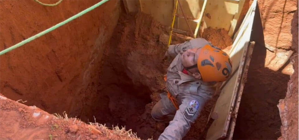 Preso homem que matou desafeto estrangulado e depois jogou corpo em fossa