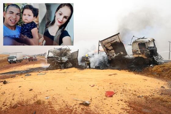 Identificado as três vítimas do acidente envolvendo duas carretas na BR-163