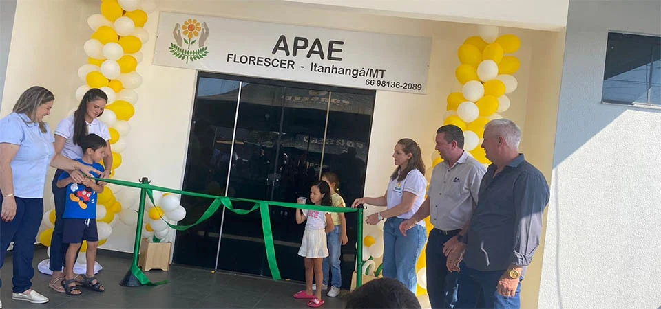 Itanhangá: Inauguração da APAE Florescer marca um novo tempo. Fotos