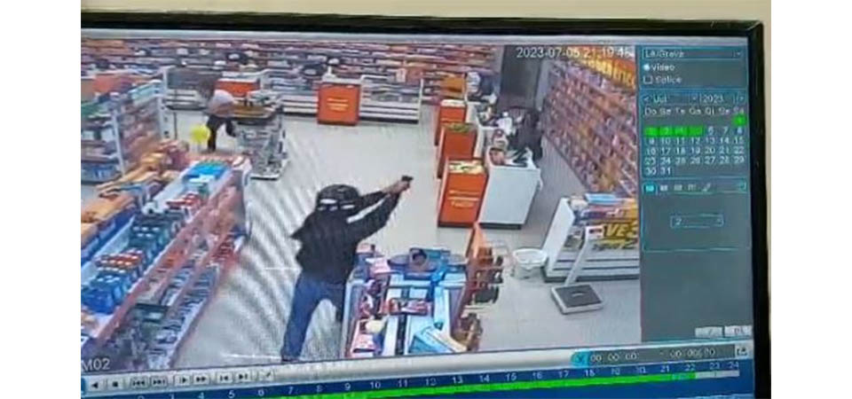 Assalto a farmácia termina com suspeito morto pela polícia