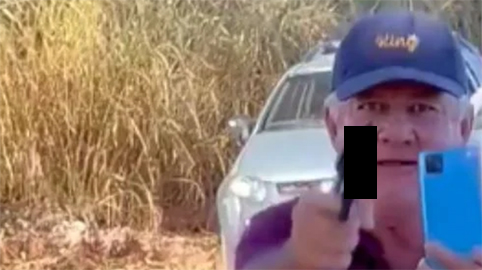 Disputa de terras termina com produtor gravando tentativa do próprio assassinato. Vídeo
