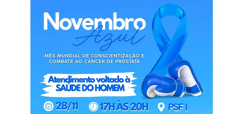 Novembro Azul: Saúde de Itanhangá realiza atendimento especial para exames de PSA