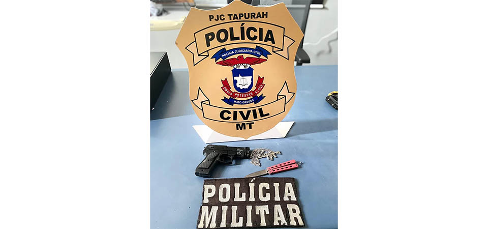 Tapurah: Menor que ameaçou professora é detido com arma falsa