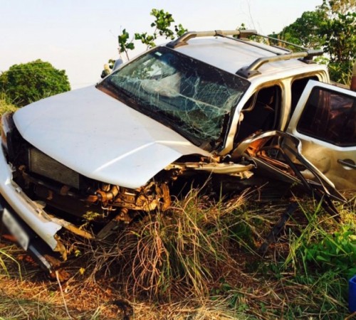 Colisão entre carro e caminhonete deixa um morto na MT-060 em Mato Grosso
