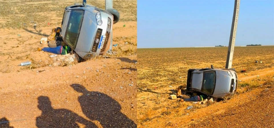 Ipiranga: Condutor morre após perder controle da direção de carro e bater em poste