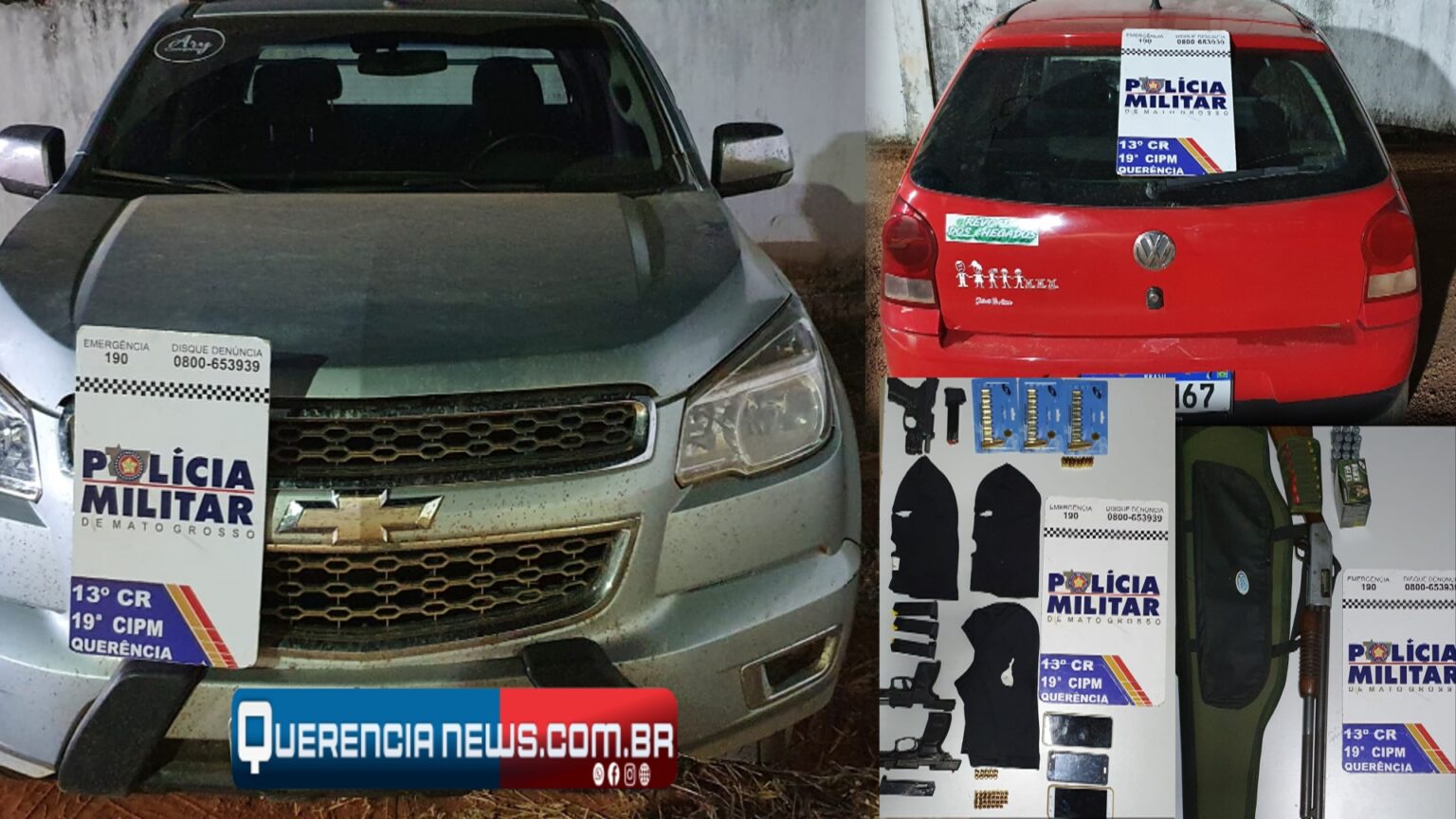 Polícia Militar de prende grupo armado que planejava invadir fazenda