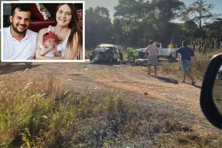 Homem morre em acidente na BR-163; esposa e bebê ficam feridas