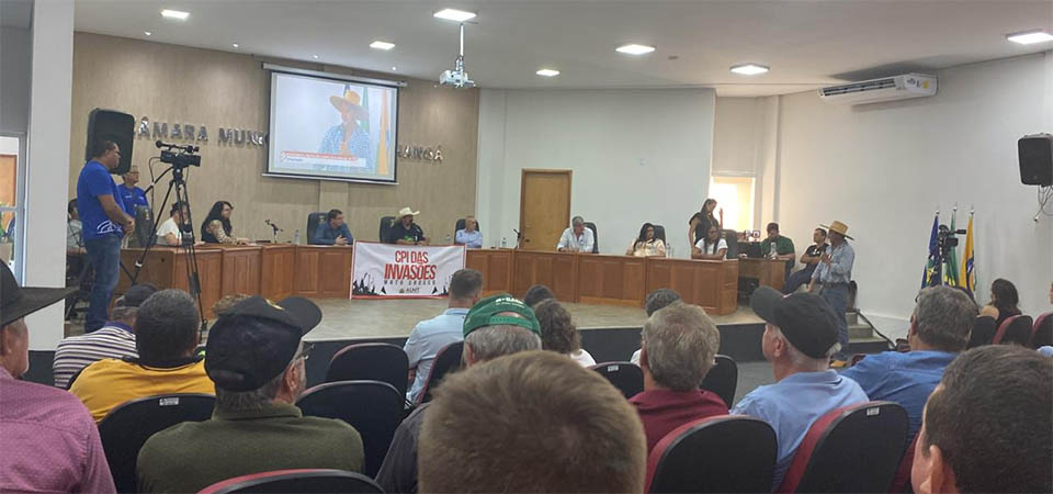 Itanhangá recebe oitiva da CPI das Invasões