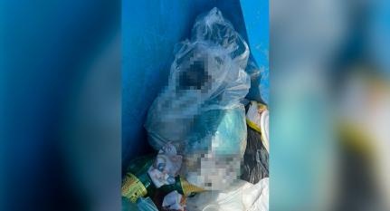 Pai confessa ter colocado feto em saco de lixo e fica preso