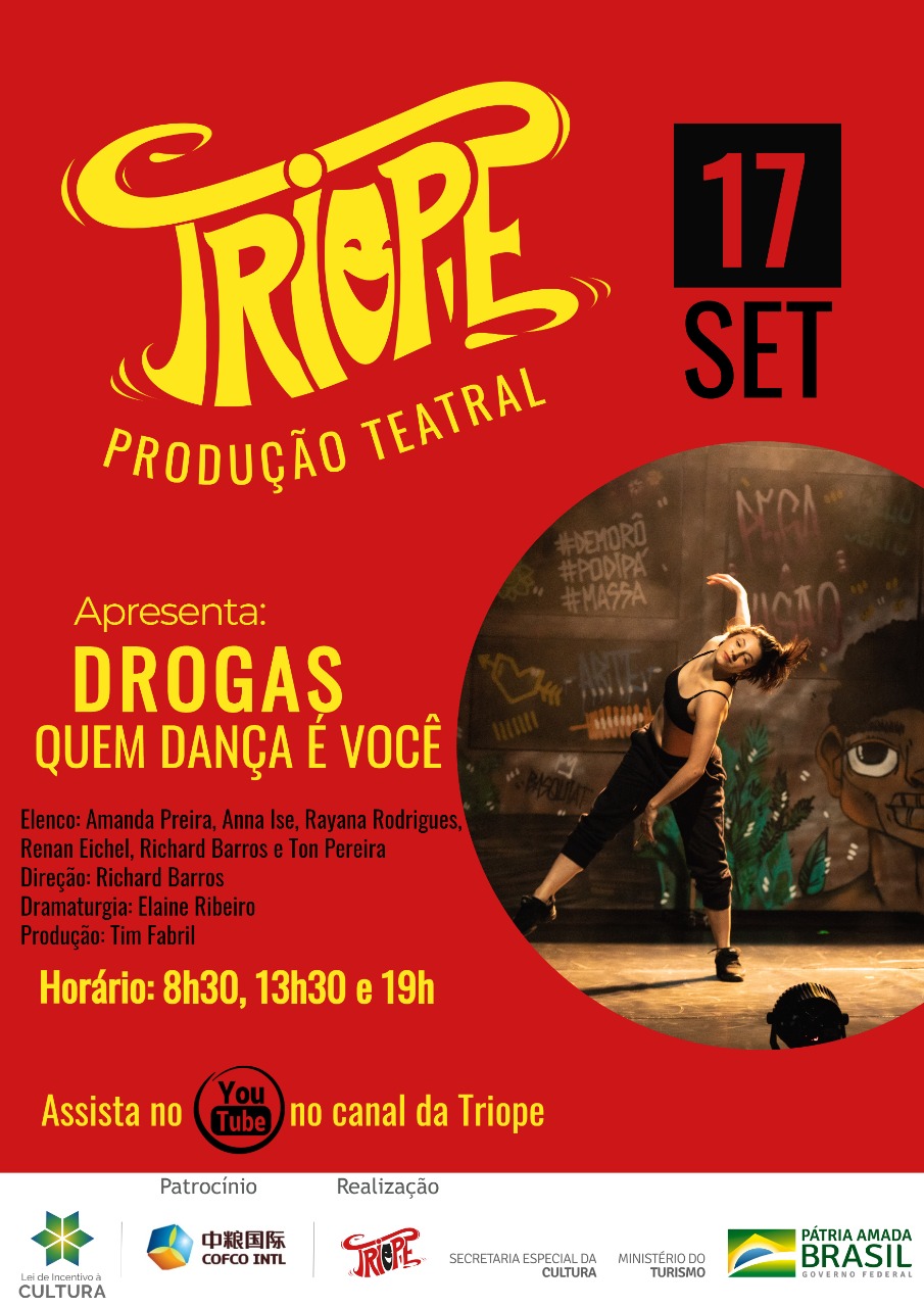 Itanhangá: Espetáculo virtual aborda o uso de drogas na adolescência