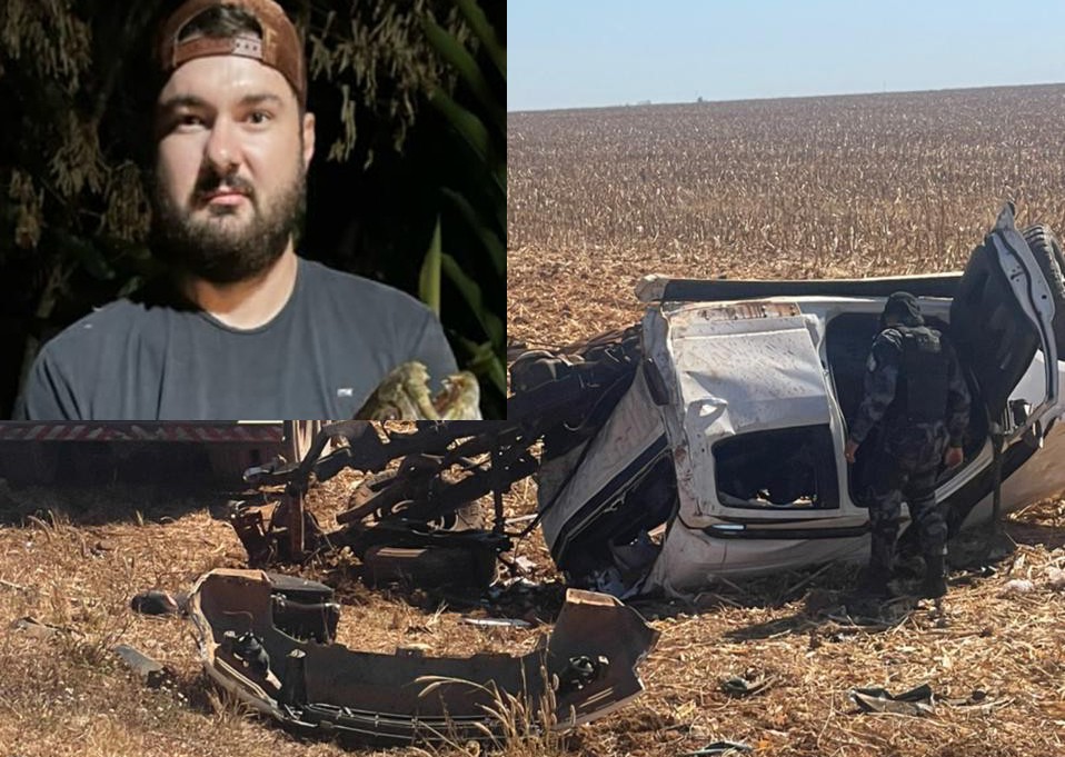 Motorista de caminhonete morre após bater em caminhões na MT-242