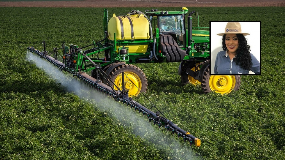 Agrônoma morre atropelada por pulverizador em fazenda
