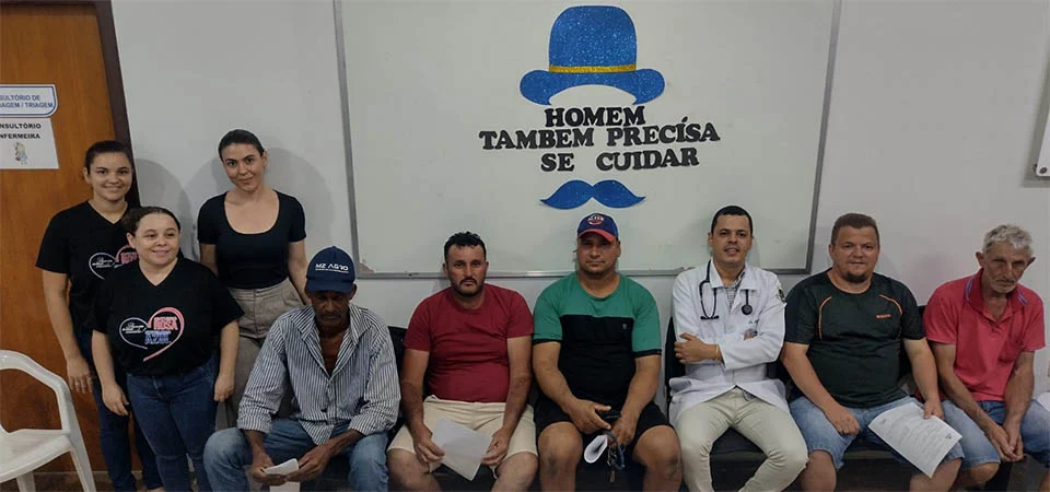 Itanhangá: Secretaria De Saúde desenvolve ações para combater e prevenir o câncer de próstata