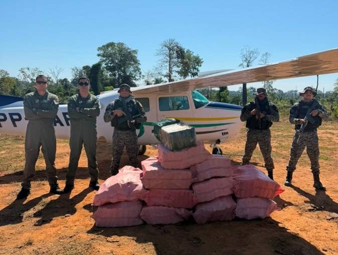 Operação apreende 500 kg de maconha em fazenda e prende 3