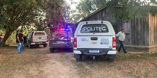 Polícia prende a filha e genro de idoso morto carbonizado