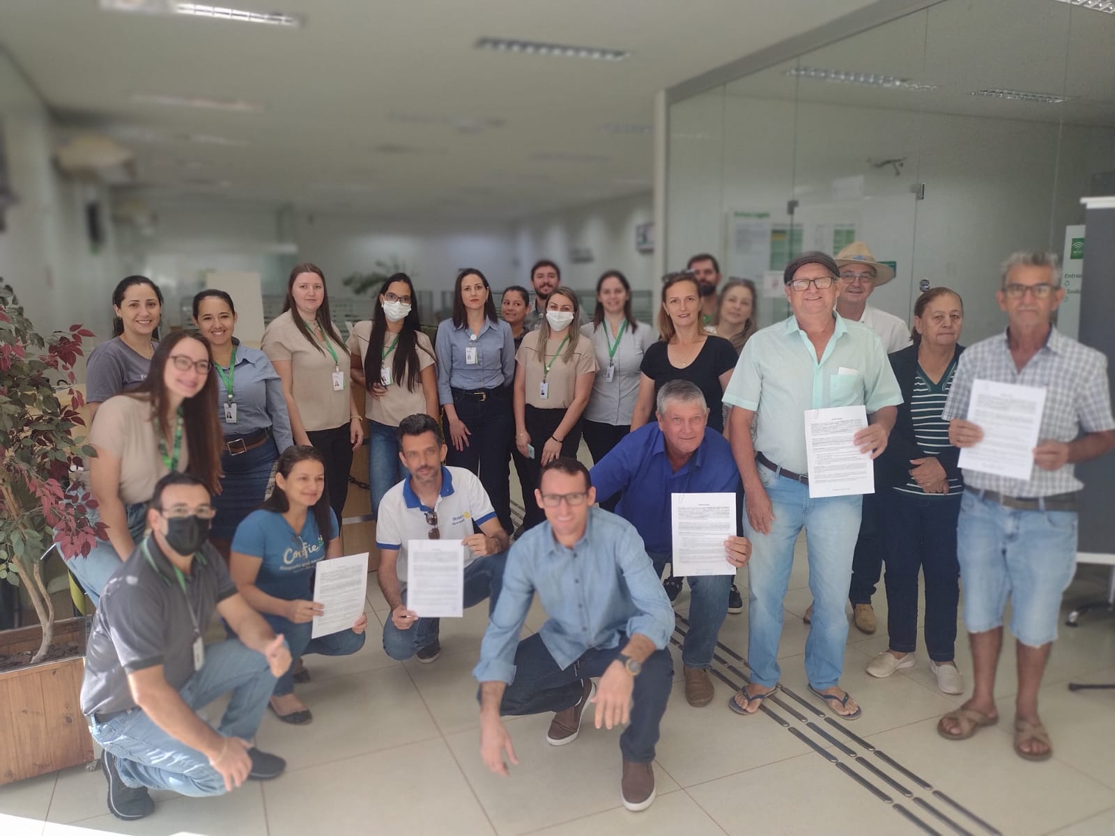 Itanhangá: 5 entidades foram contempladas com recursos do Fundo Social do Sicredi. Fotos