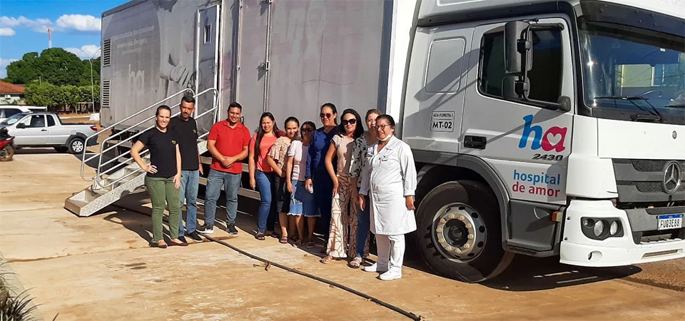 Itanhangá: Secretaria De Saúde realizou exames de mamografia em parceiria com o Hospital do Amor