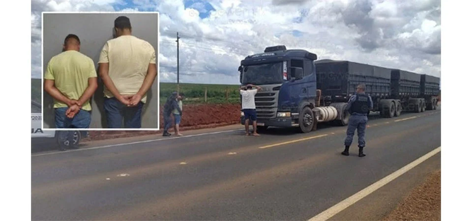 Ipiranga: PM recupera carga de soja furtada e prende suspeitos