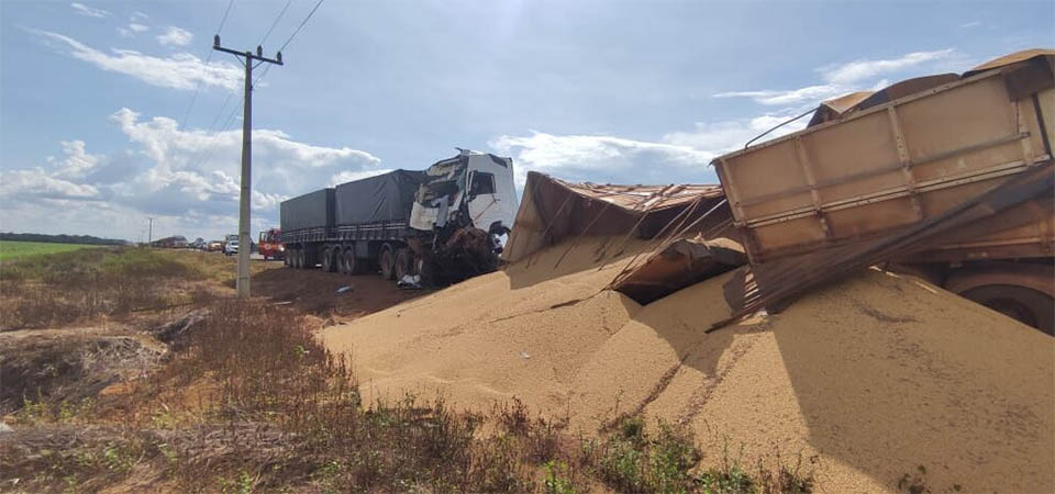 Ipiranga: Grave acidente deixa dois feridos na MT 010