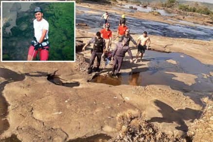 Jovem morre afogado ao tentar tirar selfie em cachoeira