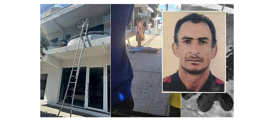 Pintor de 50 anos morre após cair de escada durante trabalho