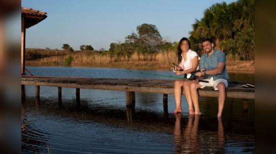 Foto mostra médico de MT feliz com noiva antes de morrer em sessão de fotos