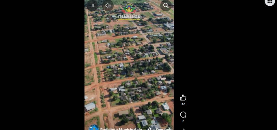 Itanhangá: Ruas e avenida do Bairro Nova Conquista estão sendo asfaltadas. Video