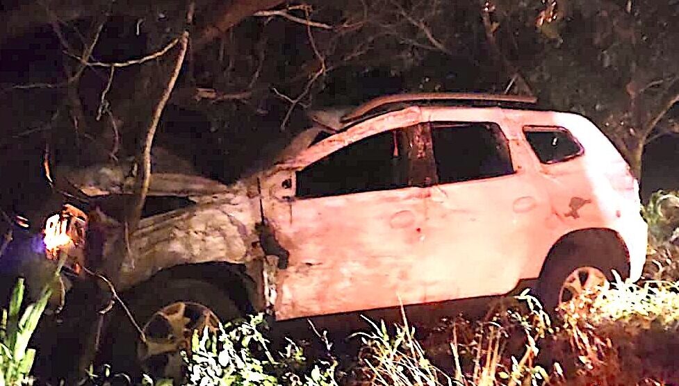 Colisão envolvendo caminhão e caminhonete deixa um morto