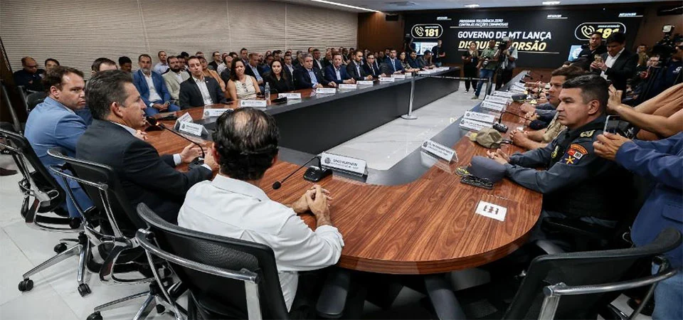 Governo de MT lança Disque Extorsão contra facções criminosas e garante denúncias com sigilo absoluto