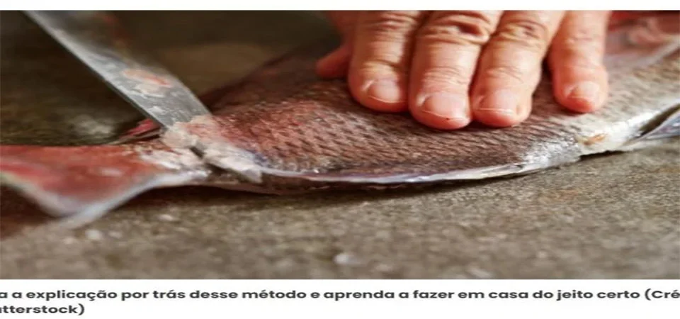 As escamas caem sozinhas: o truque para limpar qualquer peixe em segundos, sem esforço