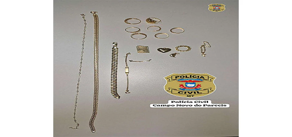 Empresário é preso após comprar joias furtadas de residência