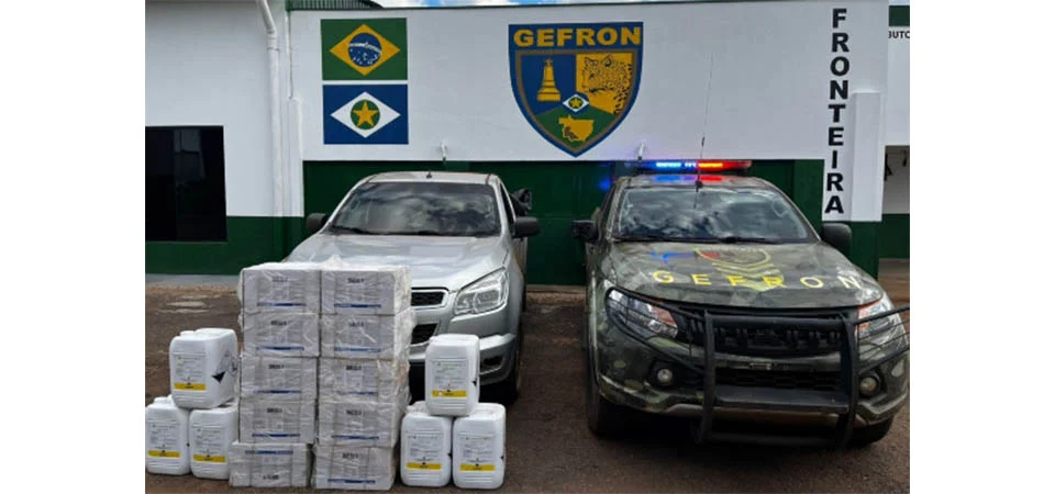 Gefron apreende R$ 100 mil em agrotóxicos ilegais na fronteira